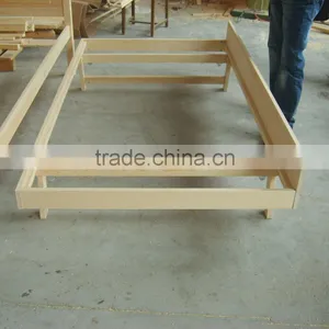 Modern Quality Solid Pine Wood Box Bed Designs for Sofa Bed thumbnail-3