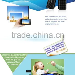Factory Price CR-M200S Mirror Screen Wifi Display Dongle Makes Your tv Become Smart tv by Miracast/ DLNA /Airplay Functions thumbnail-6