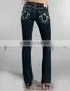 Ladies 95% Cotton 5% Spandex Denim Long Pant thumbnail-1
