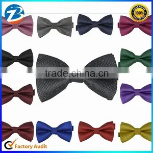 Men Silver Evening Dress Jacquard Monochromatic Bow Ties Wholesale thumbnail-1