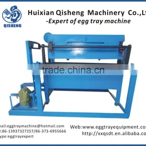 1000pcs/h Small Semi-automatic Egg Tray Making Machine for Sale thumbnail-2