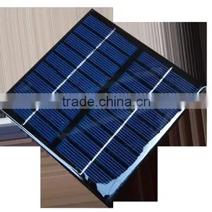 OEM 2.0W 9V Small Size Pet Laminated Mini Solar Panel thumbnail-1