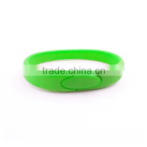 Silicone Clip Bracelet 1GB Usb Flash Drive thumbnail-2