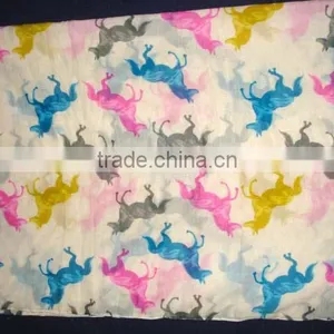 COTTON PRINTED SCARF 2014 thumbnail-4