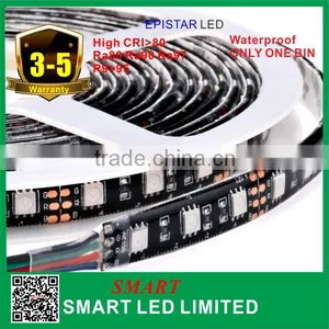 Led Strip Light DC12/24v High Bright 5050 Led Strip 60leds/m Flexible Addressable Rgb Led Strip thumbnail-2