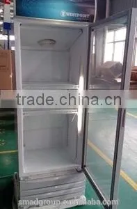 Single Glass Door Soft Drink Refrigerated Upright Display Showcase thumbnail-4