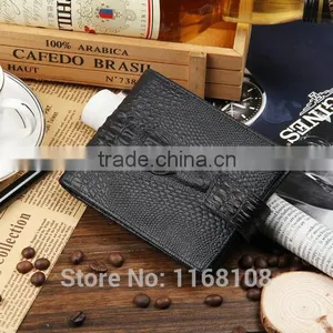 Hot Sale Men Card Holder Pocket Money Clip Mens Stylish Leather Wallet thumbnail-3