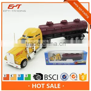 Custom Miniature Metal Toy Diecast Container Truck thumbnail-1