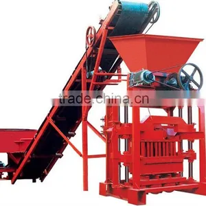 Best Selling Manual Fly Ash Brick Making Machine for Small Industry QTJ4-35 thumbnail-6