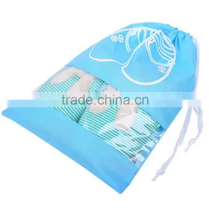 Portable Travel Dust Drawstring Dress Shoes Nonwoven Storage Bag thumbnail-4