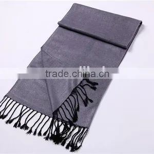 A Luxurious 100% Viscose Pashmina Scarf in Beautiful Solid Colors D800-78 thumbnail-1