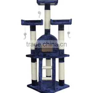 Aimigou Cat Tree Condo House Beige Coffee thumbnail-6