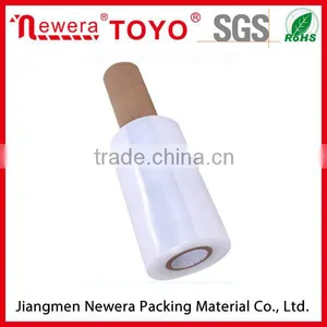100% Virgin Lldpe,LLDPE Material and Packaging Film Usage Hand Roll Stretch Film thumbnail-6