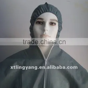 Disposable Non-woven Gray Protective Clothing thumbnail-1