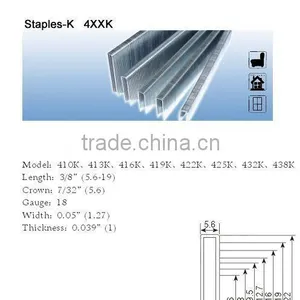 Pneumatic Staple Nails K Staple Series thumbnail-1