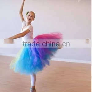 Newest Designer Ballet Tutu Dress Colorful Plus Size Ballet Tutu Dress thumbnail-6
