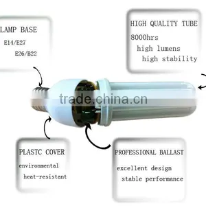 20W Tri-color 8000hrs With ISO9001 3U Energy Saving Lamp thumbnail-2