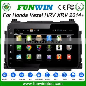 Funwin 8" Android 4.4.2 WIFI 3G Navigation System for Honda Vezel HR-V 2014 2015 Car Dvd Gps thumbnail-1