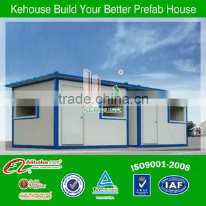 Economic and Easy to Build Flat Top Prefab Shop/camping Tent/houses for Sale thumbnail-1