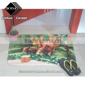 Fashion Printing Bath Mat Rugs for Home Decorative Carpet Floor Accessories thumbnail-3