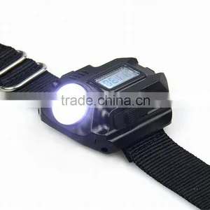 Fashion Mutifunctional Rechargable LED Watch Flashlight With Compass thumbnail-2