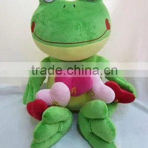 Plush Frog With Scarf / Cute Frog /plush Toys/ Stuffed Toy thumbnail-1