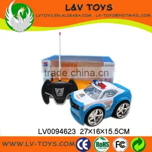 Super Speed 4CH rc Mini Car Toy With Head Light thumbnail-1
