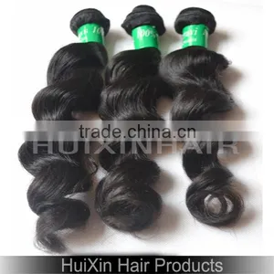Factory Wholesale! 7A Quality Brizilian Virgin Remy Human Hair Extension 8-34 Inch Loose Wave thumbnail-1