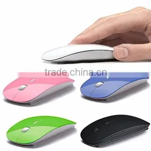 Computer Cordless Mice Flat Mouse Slim Wireless Mouse thumbnail-6