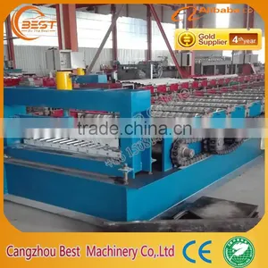 Steel Carriage Board Roll Forming Machine thumbnail-4