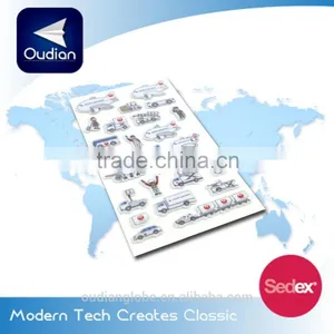 OEM Custom Cartoon Airplane Puffy Sticker thumbnail-2