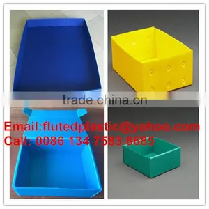 Folding Polypropylene Corrugated Correx Plastic Boxes thumbnail-1