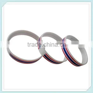 Rubber Silicon Chip Wristband Rubber Charm Bracelet 2015 thumbnail-1