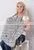 Custom Made Hooter Hider USA Fashion 100% Organic Cotton Plain Grey Printed Breastfeeding for Nursing Apron thumbnail-2