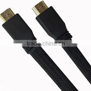 Hot Sale High Quality 1080P Nylon Braid HD MI Cable Male to Male With High Resolution thumbnail-1