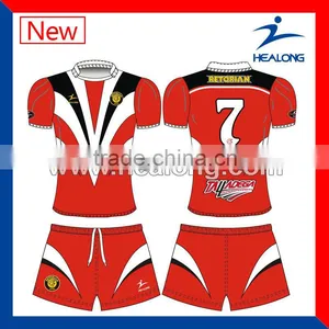 Cheap Custom College Rugby Jerseys Rugby Shirt in High Quality thumbnail-2