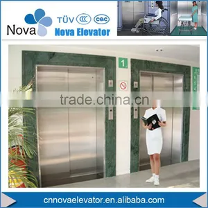 1.0m/S Low Noise Hospital Elevator Lifts for Disabled thumbnail-1