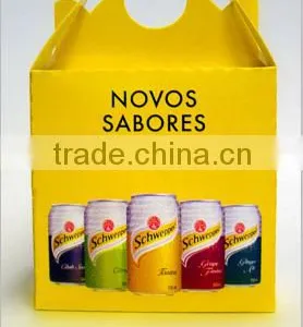 Wholesale Display Custom Design Recyclable Cardboard Juice Beverage Box thumbnail-1
