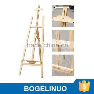 1.45m Pine Wood Easel Stand in Stock thumbnail-1