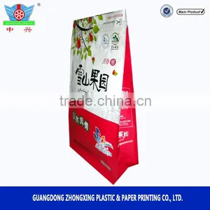 Hot Sale and Customized Print Snack Food Plastic Flat Bottom Side Gusset Bag thumbnail-4