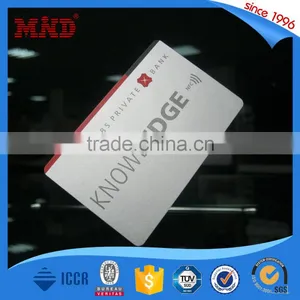 MDCL218 125khz 13.56MHZ UHF PVC Plastic RFID Card CR80 Size thumbnail-5
