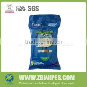 Surface Clean Wet Wipe Household Cleaning Towelettes thumbnail-1