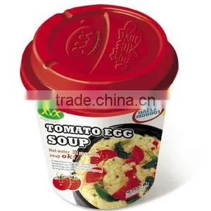 FREEZE DRIED INSTANT TOMATO EGG SOUP(CUP) thumbnail-1