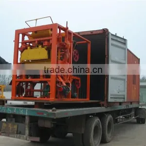 Manual Cement Hollow Brick Making Machine QTJ4-40 Have Branch in Nigeria Can Use Diesel Engine thumbnail-6