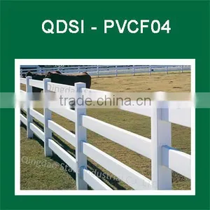 Factory Hot Selling Horse Fencing/PVC Horse Fence/cheap Pvc Fence thumbnail-1