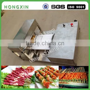 2016 New Design Customize Meat Kebab Skewer Machine/automatic Kebab Making Machine Meat String Machine for Sell thumbnail-1