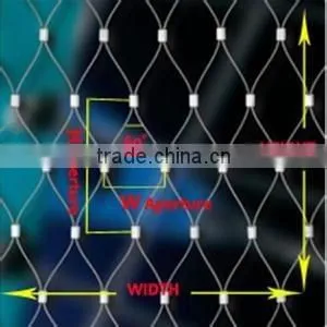 Flexible Stainless Steel Cable Mesh thumbnail-1