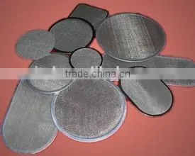 Stainless Steel 304 Plain Framed Filter Mesh Flake/filter Disk/filter Screen thumbnail-1