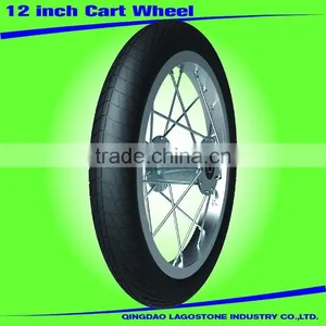 12 Inch Cart Wheels (12x1.75, 12x2.125) thumbnail-2