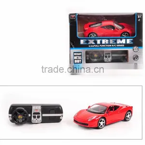 2014 BEST SELLING NEW ARRIVAL 4 WHEEL DIE-CAST METAL CAR WITH REMOTE CONTROL TOY SET FOR CHILDREN thumbnail-1
